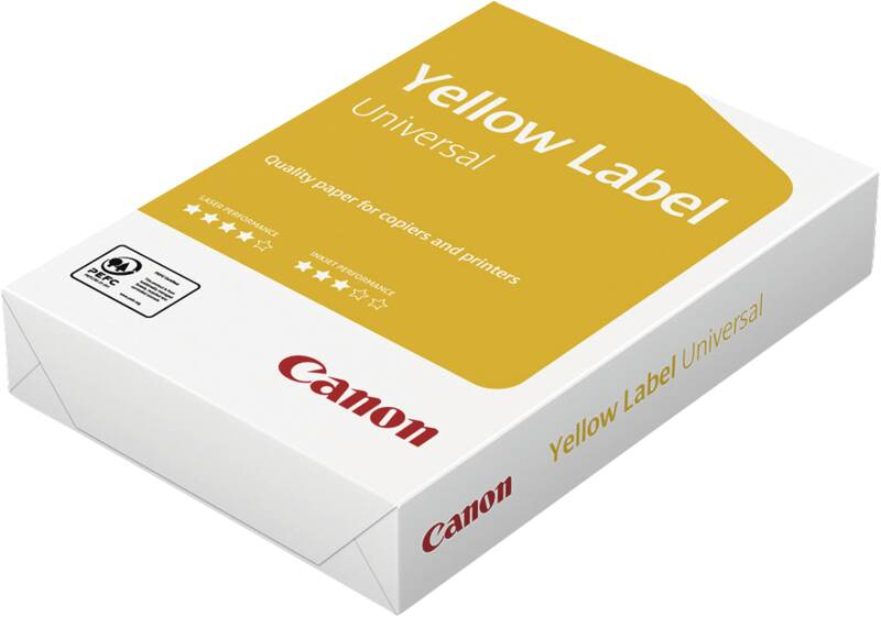 Canon Yellow Label Universal printpapir A4 (210x297 mm) 500 ark Hvid