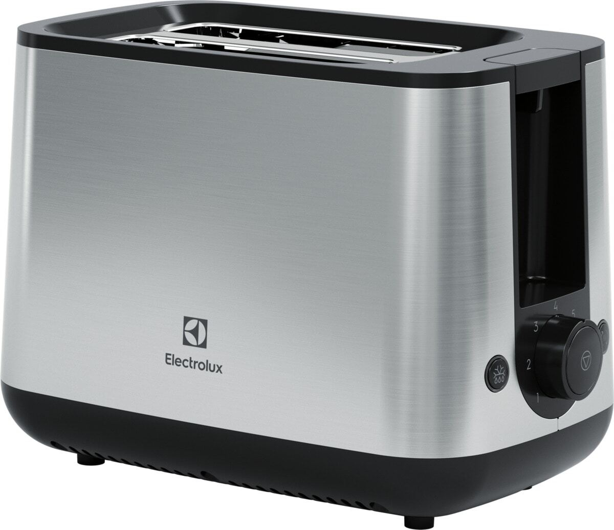Electrolux E3T1-3ST 7 2 skive(r) 800 W Grå, Rustfrit stål