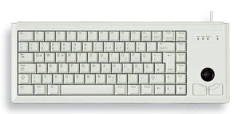 CHERRY G84-4400 tastatur Universel PS/2 QWERTZ Tysk Grå