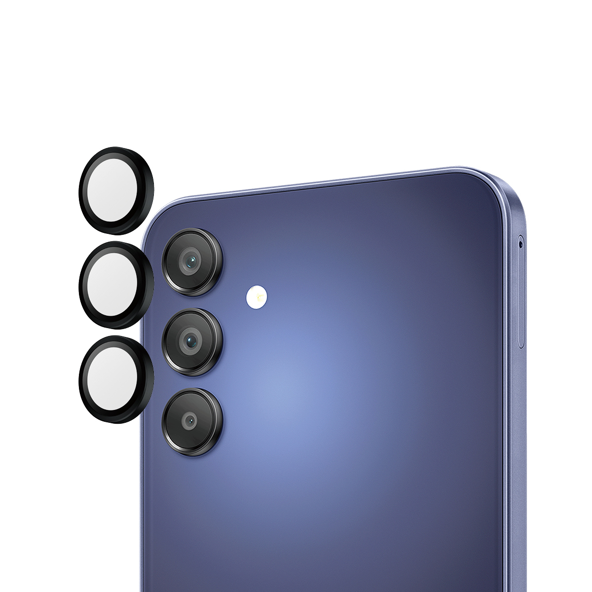 PanzerGlass ® Hoops® Kameralinsebeskytter Sort Samsung Galaxy A16 | A16 5G