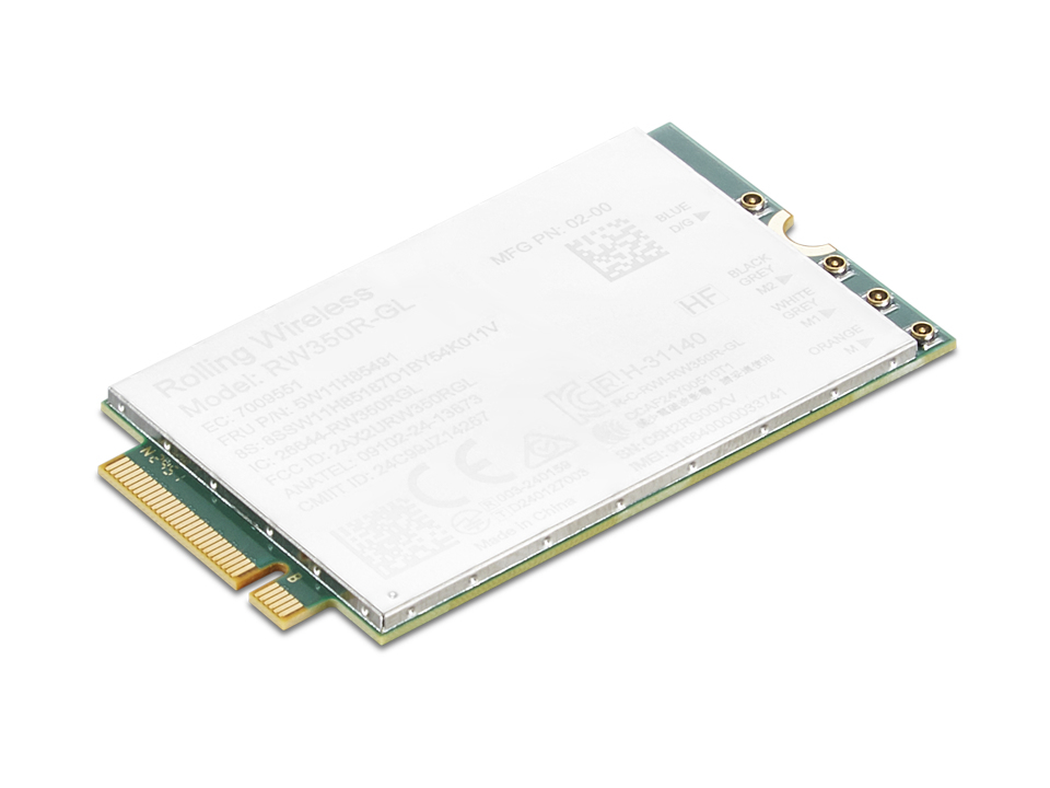 Lenovo 4XC1U10820 netværkskort Intern WWAN 4670 Mbit/s