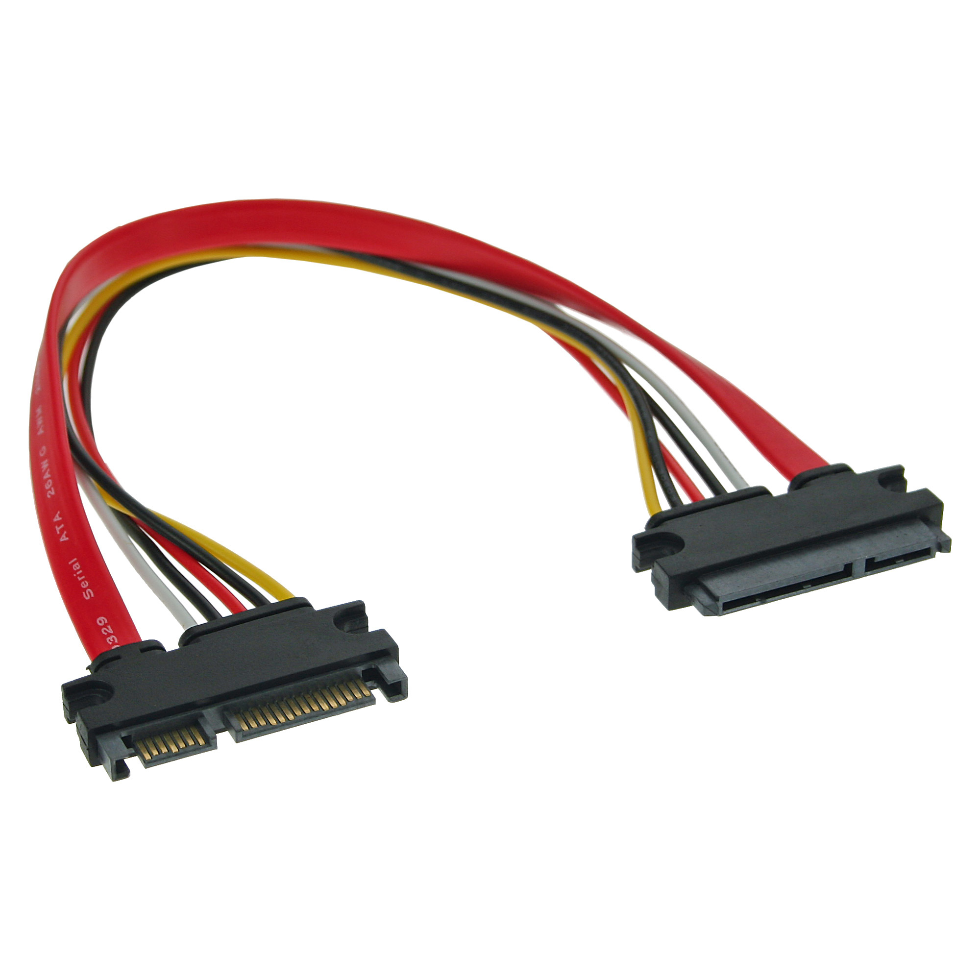 InLine 29652A SATA-kabel 0,3 m Flerfarvet