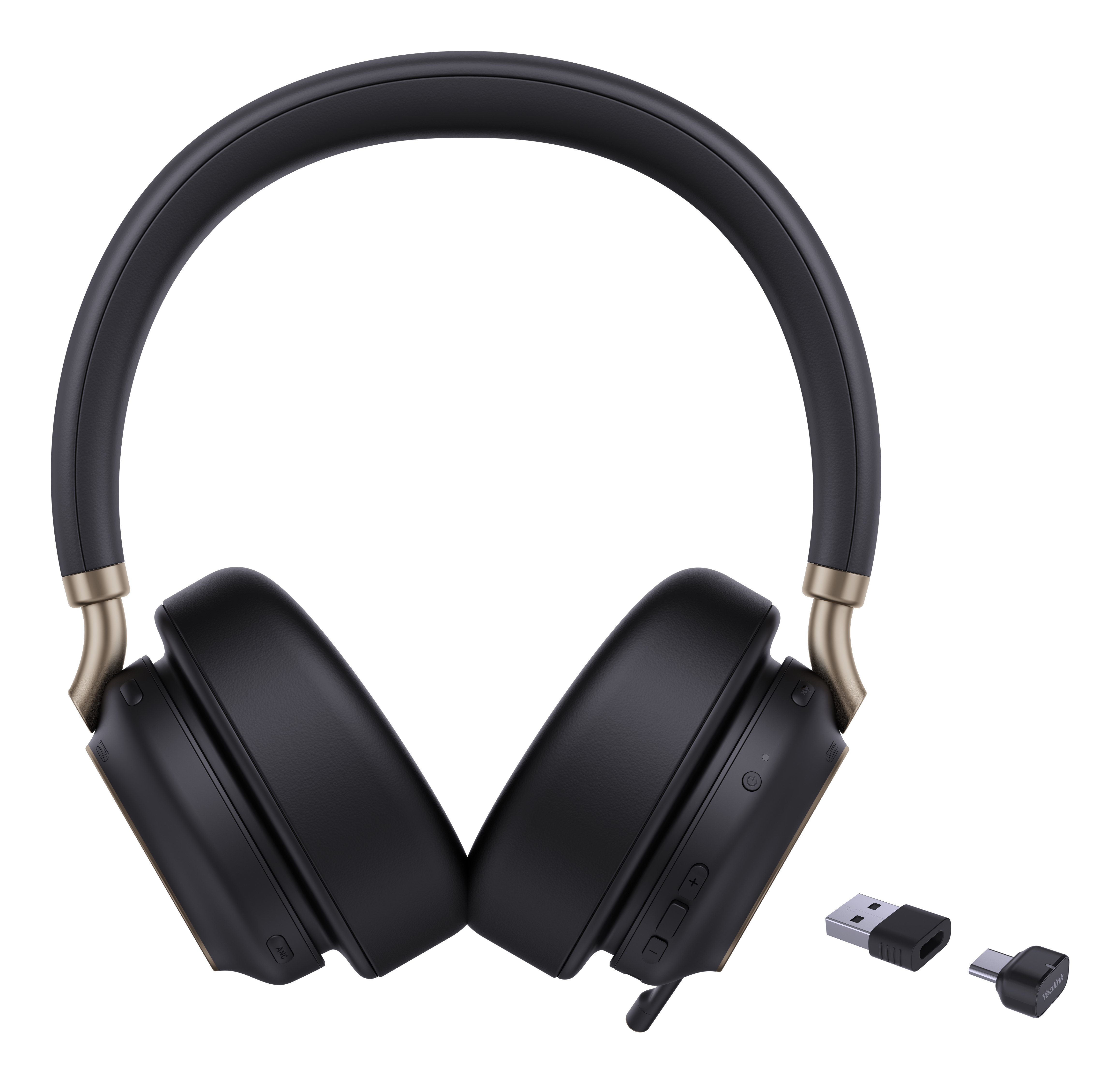 Yealink BH76 Plus Teams Sort USB-C/A Headset