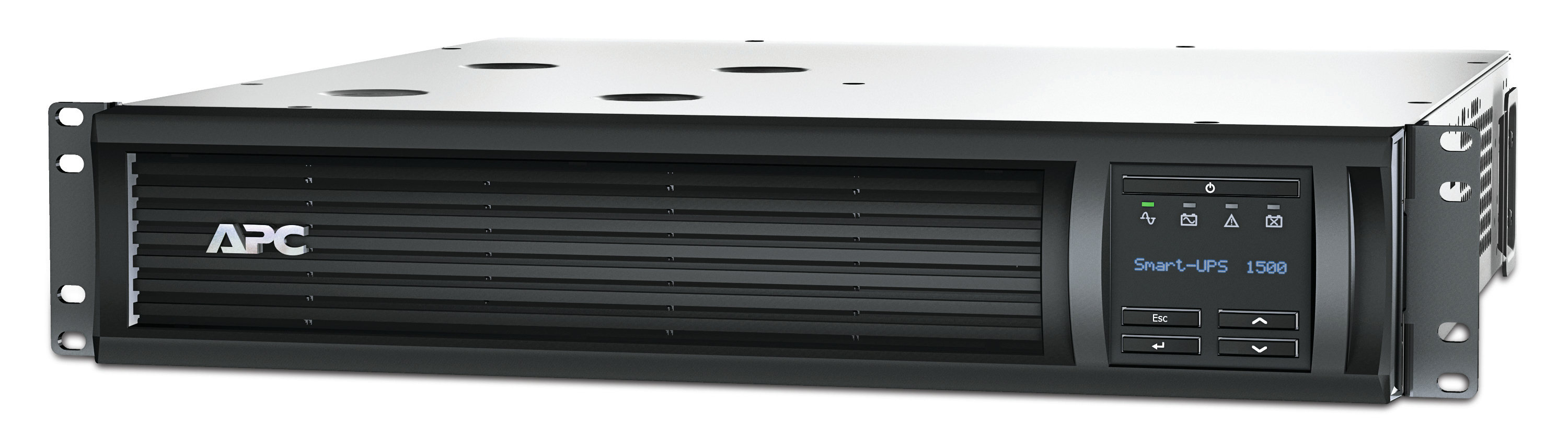 APC SMT1500RM2UC UPS-enhed Interaktivt indgangsstik 1,44 kVA 1000 W 6 AC stikkontakt(er)