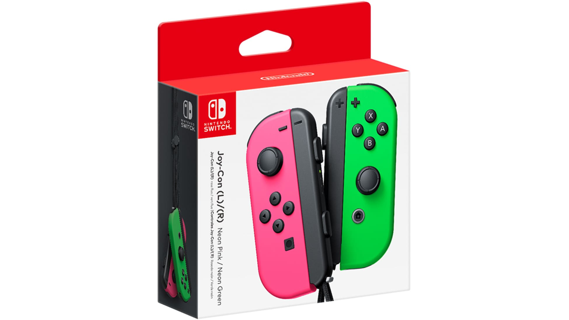 Nintendo Joy-Con 2 Sort, Lyserød, Lysegrøn Bluetooth Gamepad Analog/digital Nintendo Switch 2