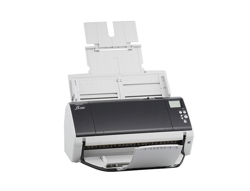 Ricoh fi-7460 ADF + manuel indføringsscanner 600 x 600 dpi A3 Grå, Hvid