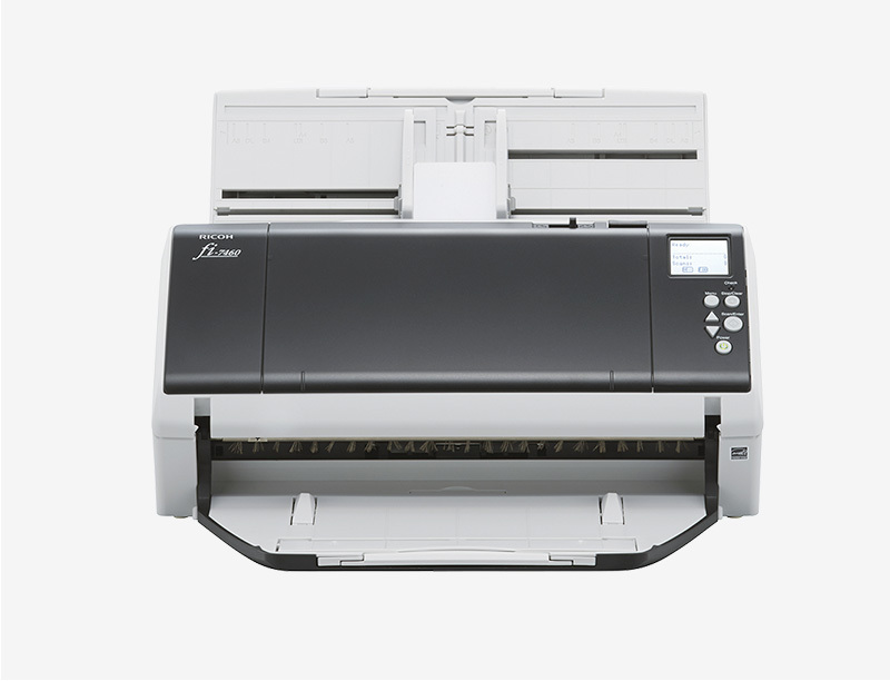 Ricoh fi-7460 ADF + manuel indføringsscanner 600 x 600 dpi A3 Grå, Hvid