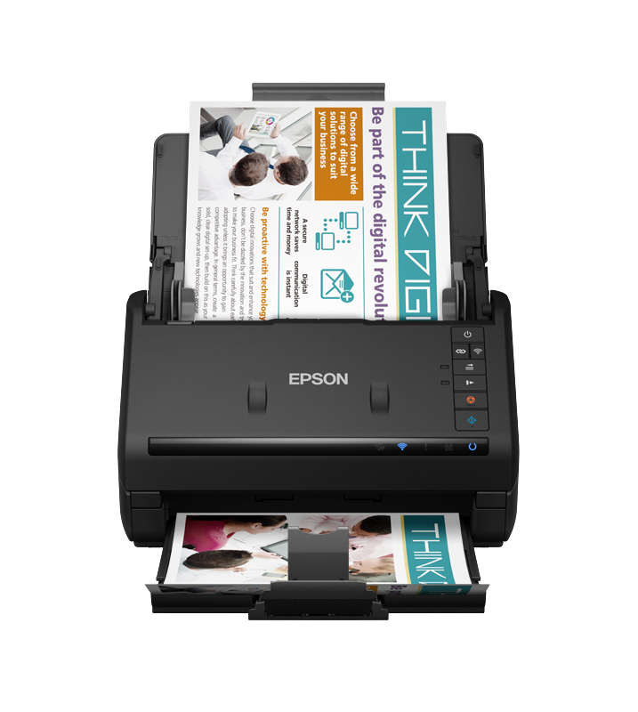 Epson WorkForce ES-500WII Skanner med papir-tilførsel 600 x 600 dpi A4 Sort