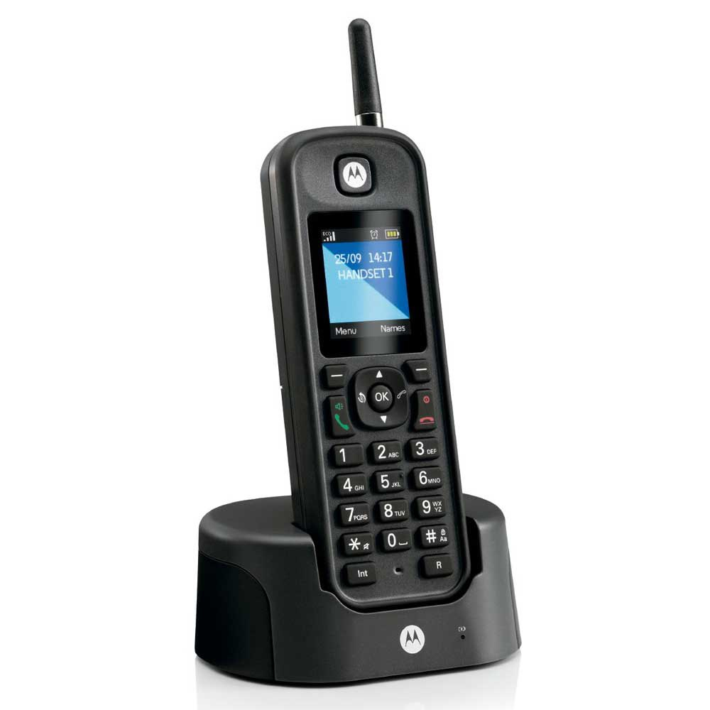 Motorola O201 DECT telefon Nummervisning Sort