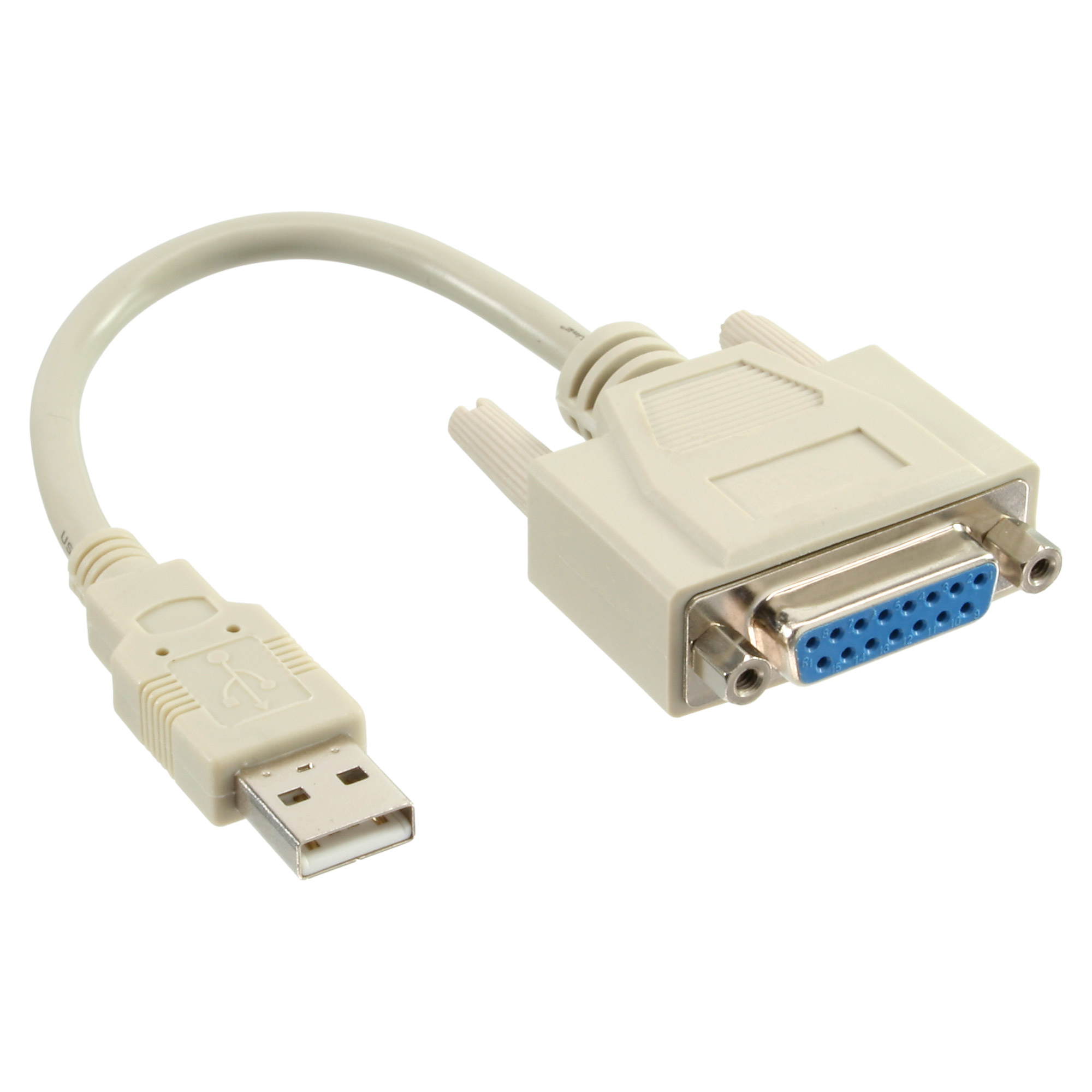 InLine 33101 serielkabel Beige USB Type-A