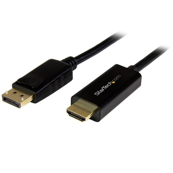 StarTech.com DP2HDMM3MB videokabel adapter 3 m DisplayPort HDMI Sort