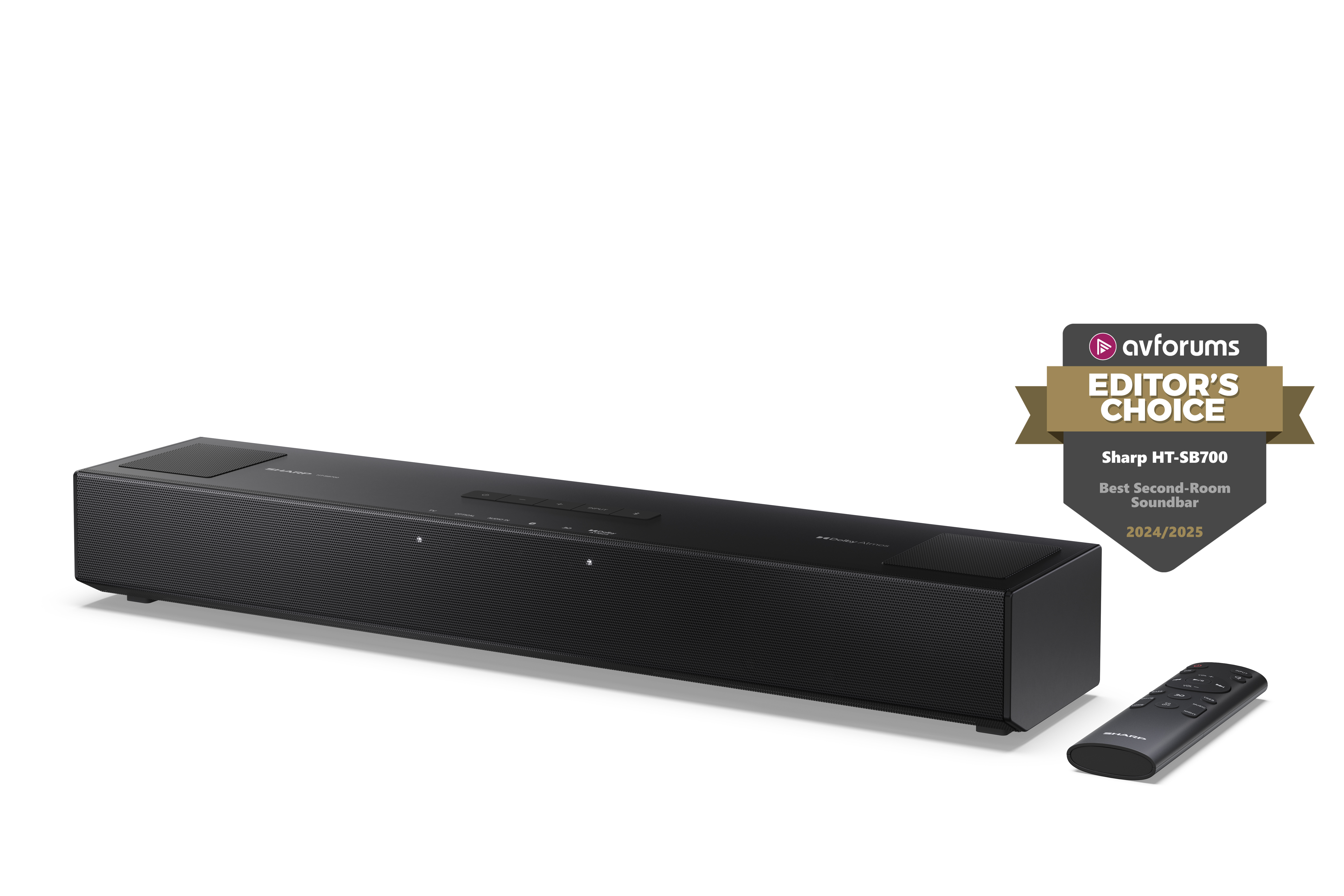 Sharp HT-SB700 SoundBar højttaler Sort 2.0.2 kanaler 140 W