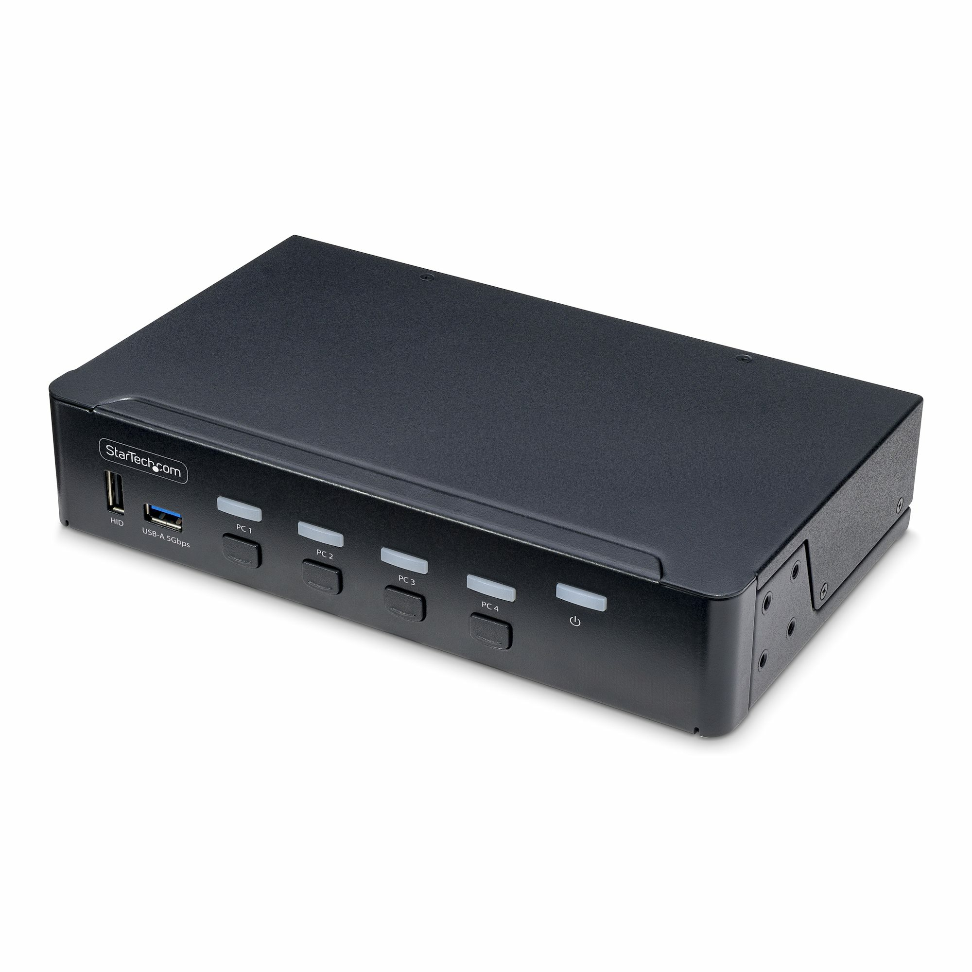 StarTech.com P4AD122-KVM-SWITCH KVM Switch Stativ-montering Sort