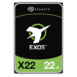 Seagate Exos X22 ST20000NM004E harddisk 20 TB 7200 rpm 512 MB 3.5" Serial ATA III