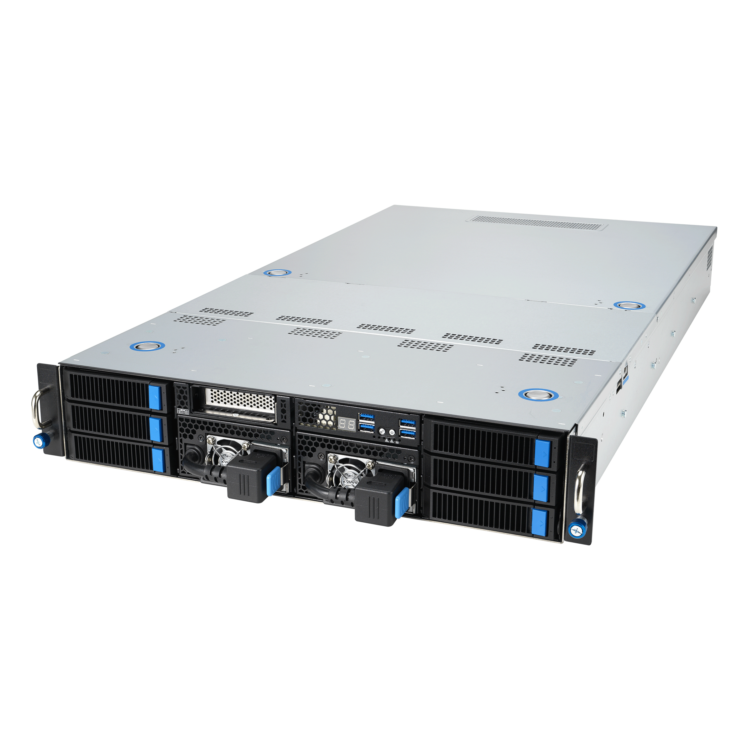 ASUS ESC4000A-E12 Socket SP5 Stativ (2U) Sølv