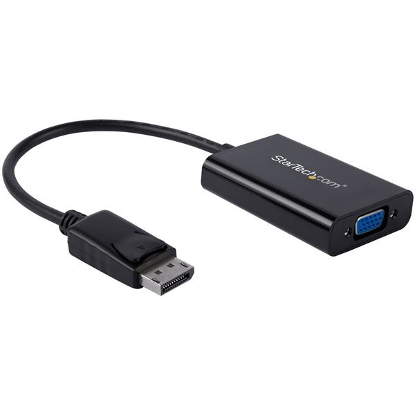 StarTech.com DP2VGAA videokabel adapter 0,184 m Sort