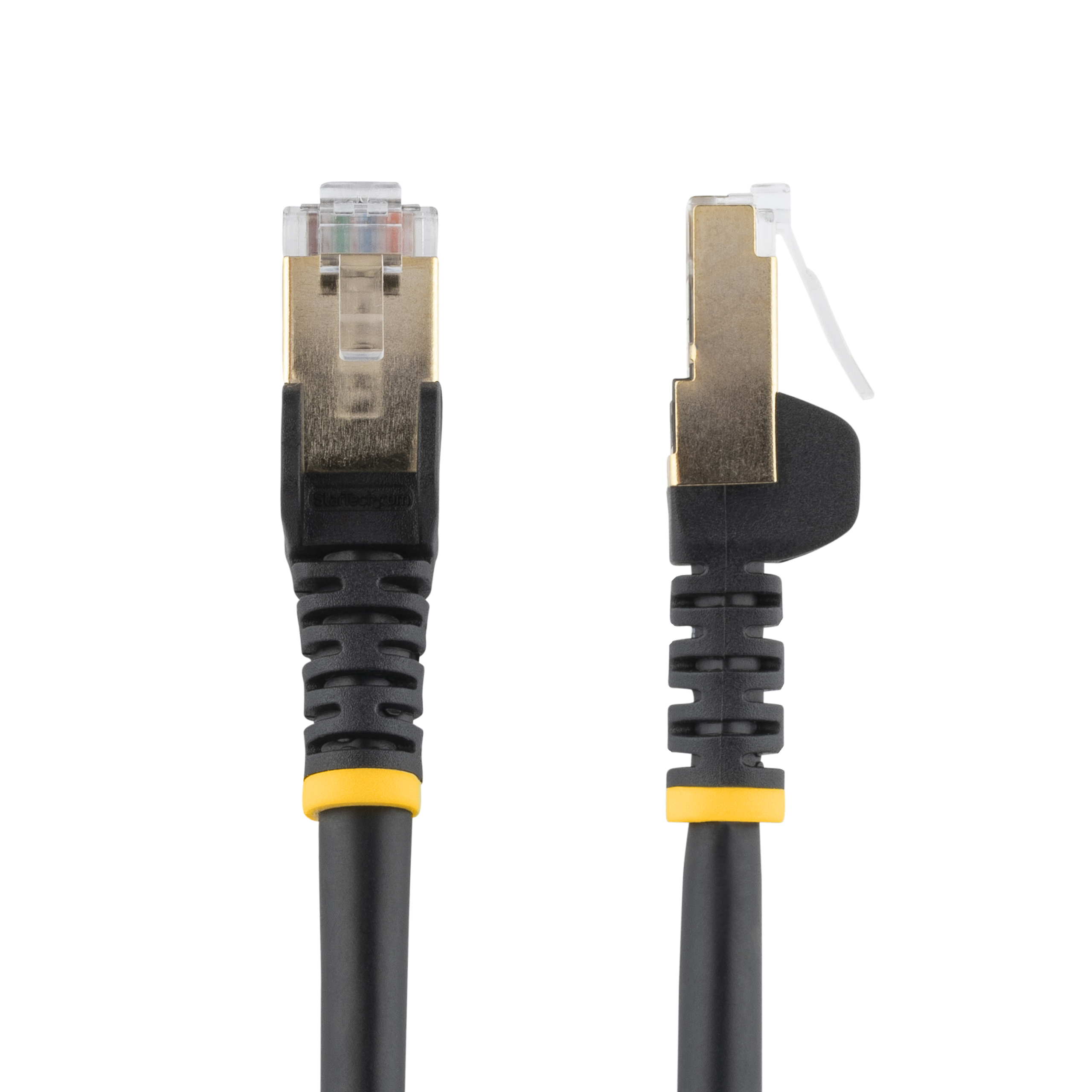 StarTech.com 6ASPAT2MBK netværkskabel Sort 2 m Cat6a U/FTP (STP)