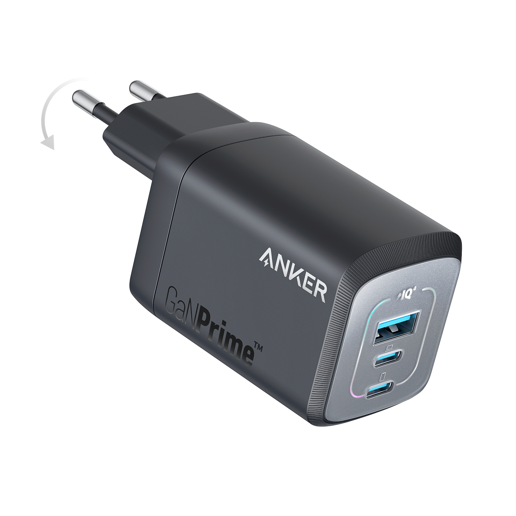 Anker Prime Universel Sort USB Hurtig opladning Indendørs