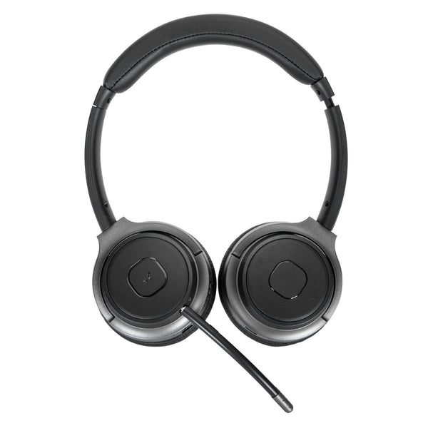 Targus AEH104GL hovedtelefoner/headset Kabel & trådløs Opkald/musik USB Type-C Bluetooth Sort