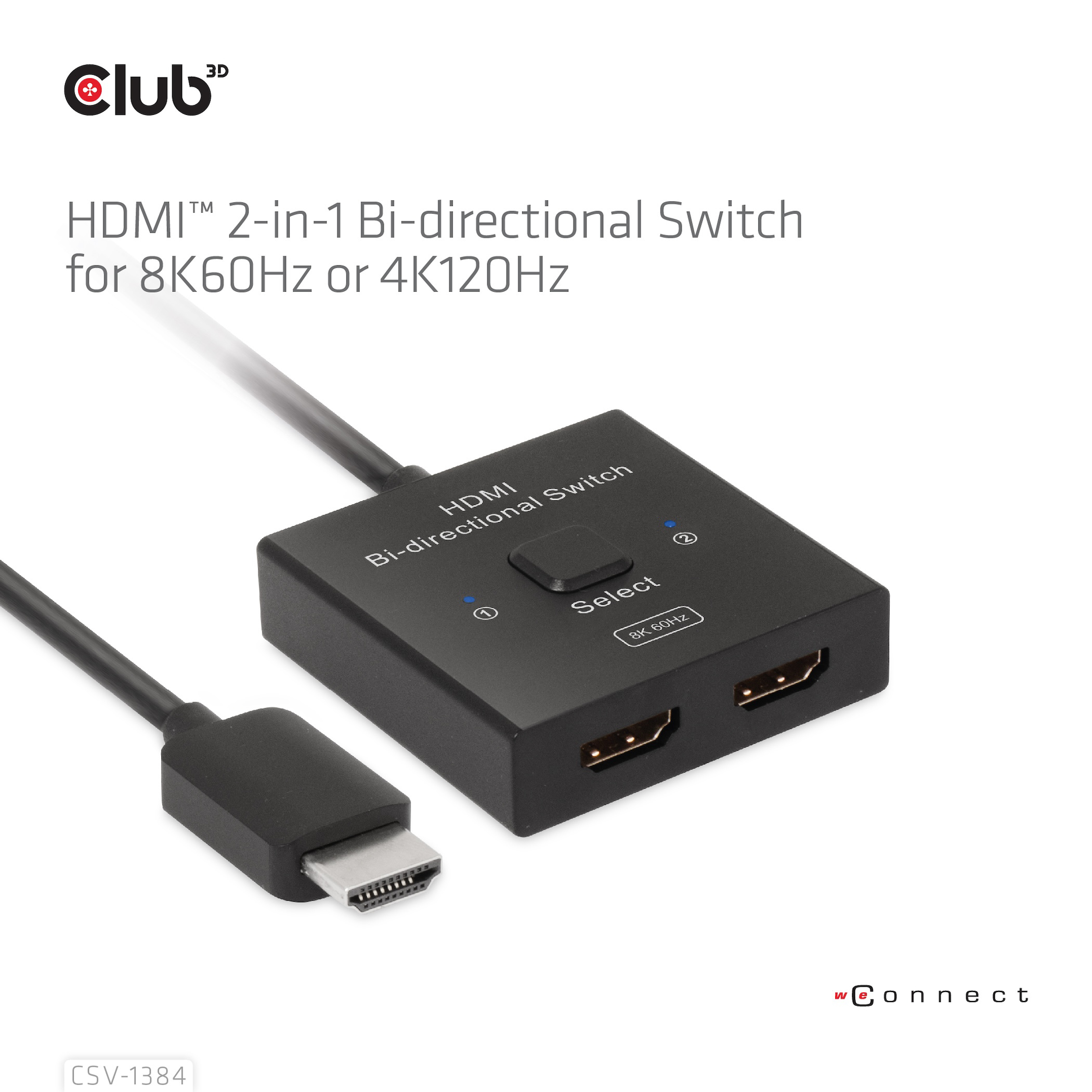 CLUB3D CSV-1384 KVM Switch