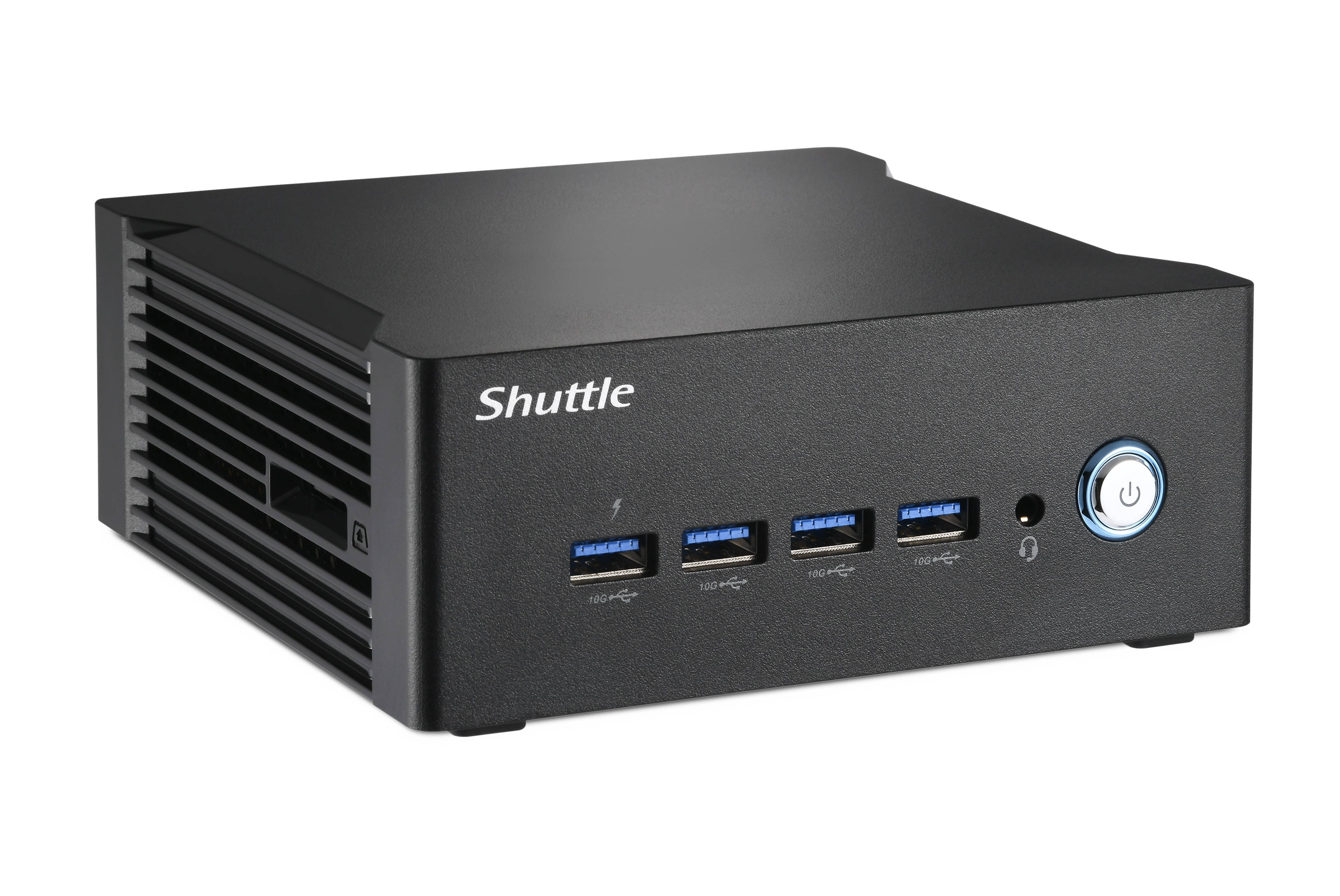 Shuttle Nano PC NA10H 1L størrelse PC Sort 8845HS 3,8 GHz