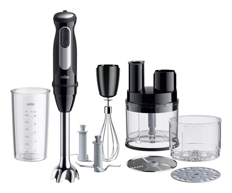 Braun MultiQuick 5 Pro MQ 55755 M 0,6 L Nedsænkning blender 1000 W Sort