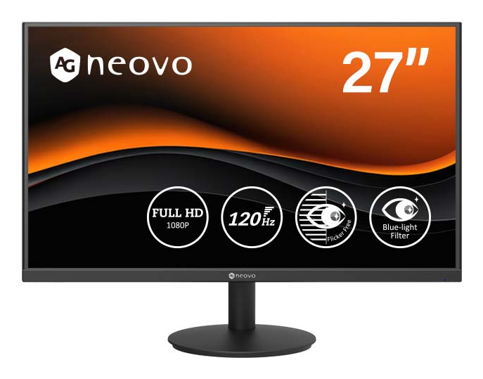 AG Neovo LA2704 computerskærm 68,6 cm (27") 1920 x 1080 pixel Fuld HD LED Sort