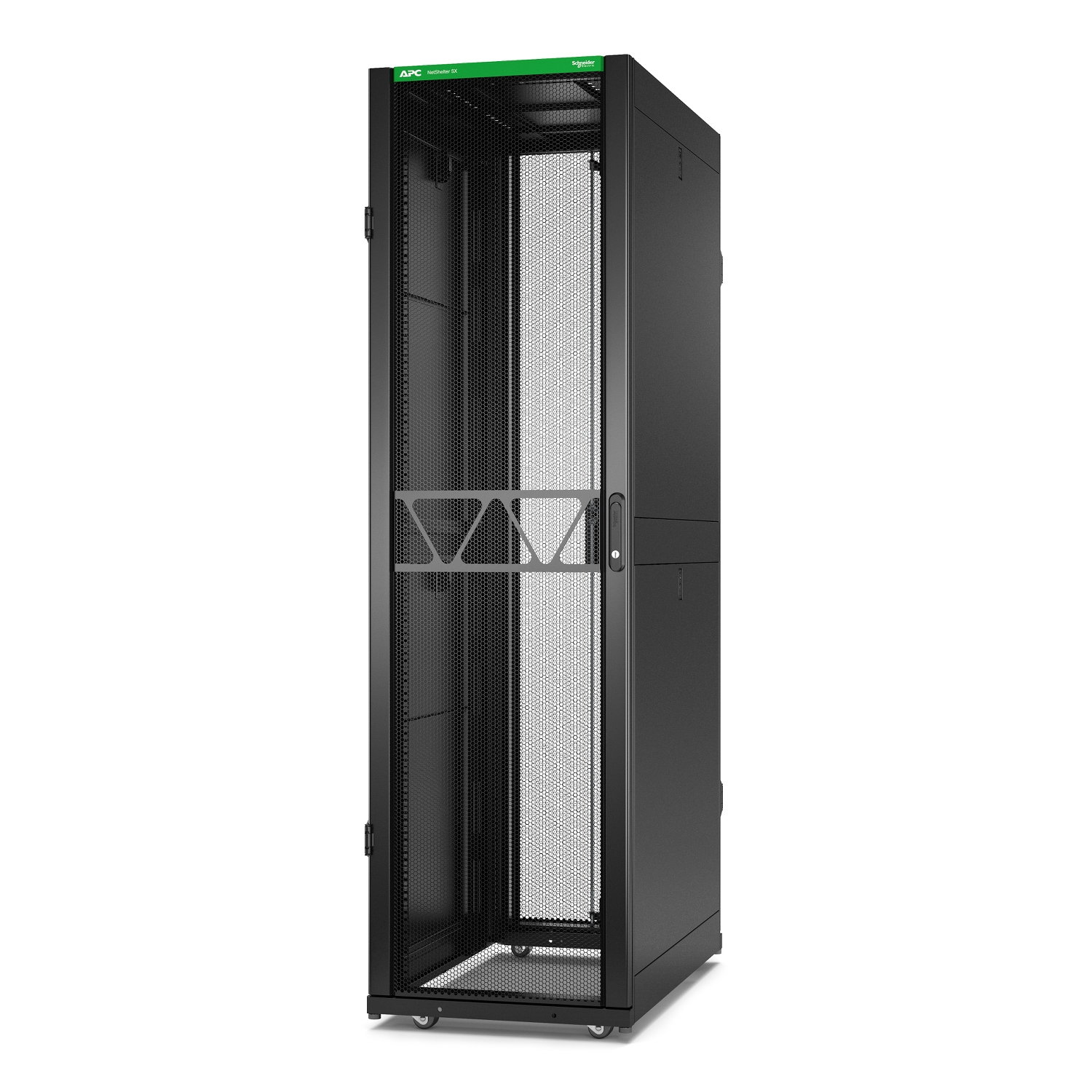 APC AR3105B2 stativ 45U Fritstående reol Sort