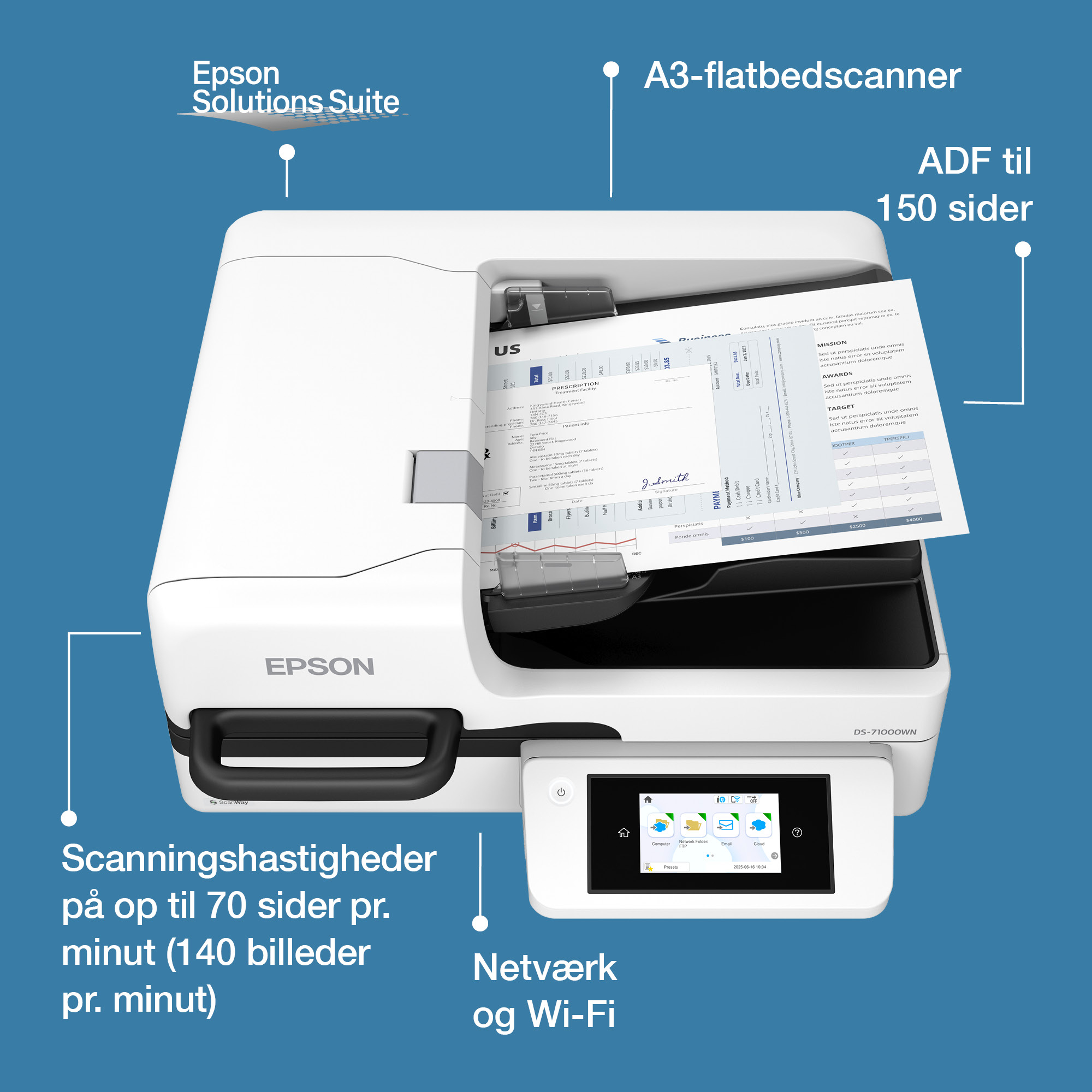 Epson WorkForce DS-71000WN