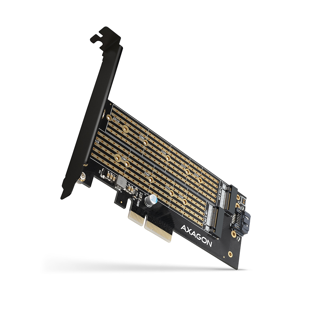 Axagon PCEM2-D interface-kort/adapter Intern M.2, SATA