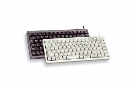 CHERRY Compact keyboard, Combo (USB + PS/2) tastatur Kontor USB + PS/2 QWERTY Grå