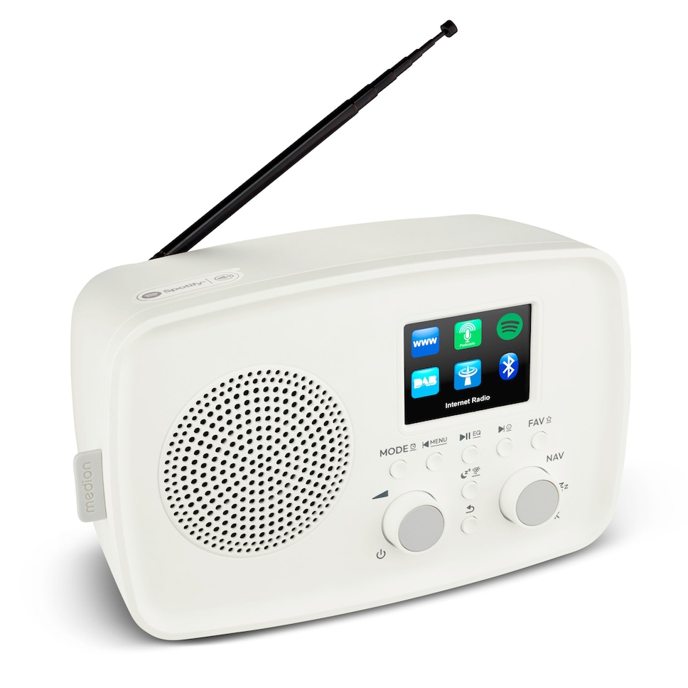 MEDION 50078821 radio Internet Hvid
