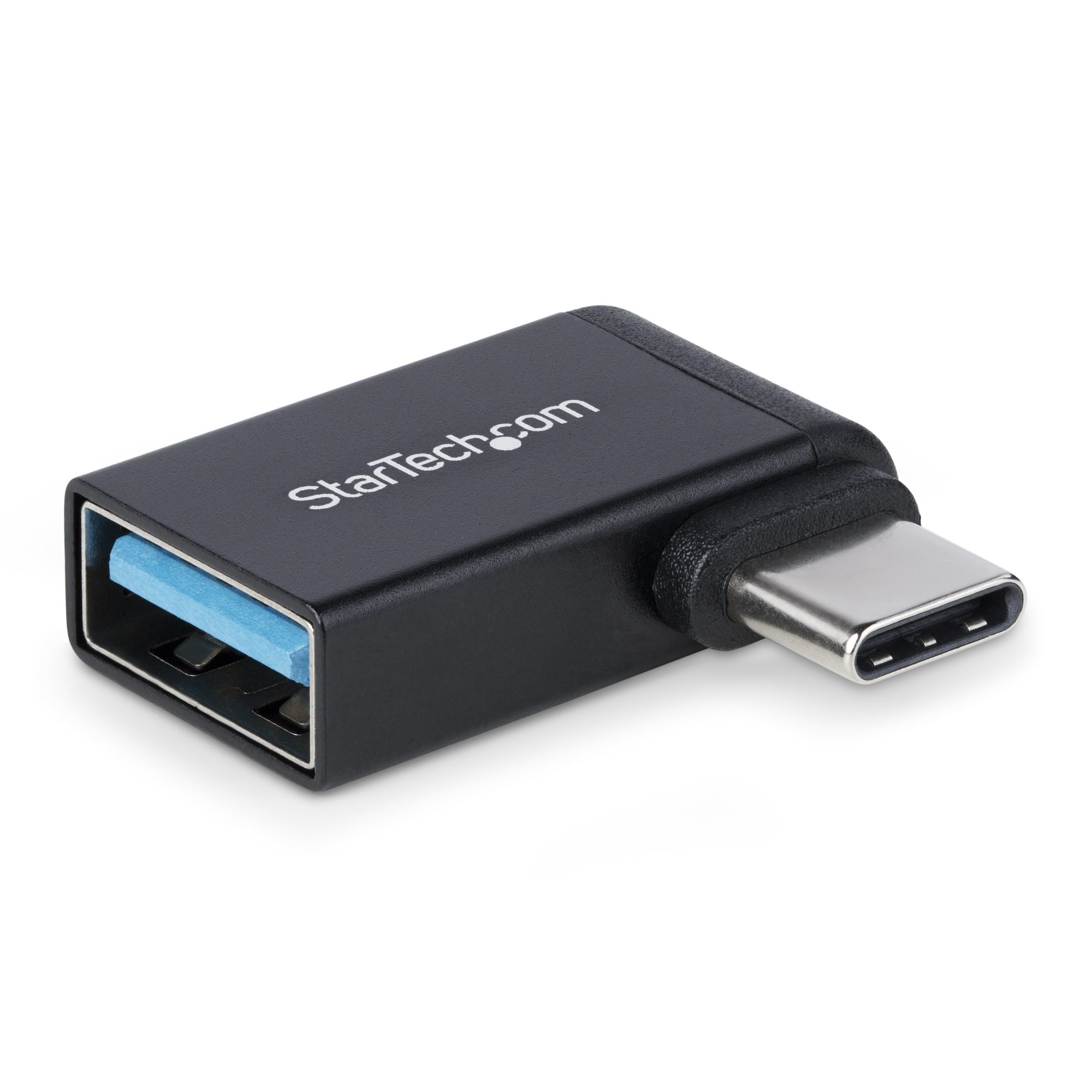 StarTech.com USB31CAADGCPRA kabel kønsskifter USB Type-C USB Type-A Sort