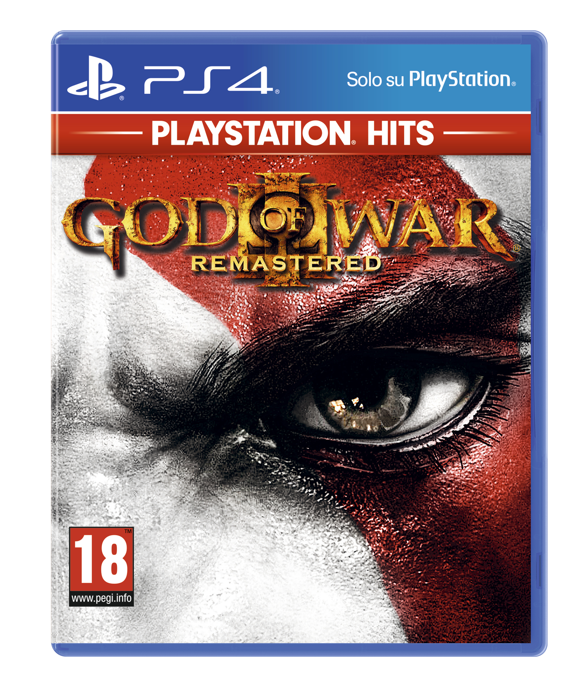 Sony God of War III Remastered - PS Hits Nyudgivet Engelsk, Italiensk PlayStation 4