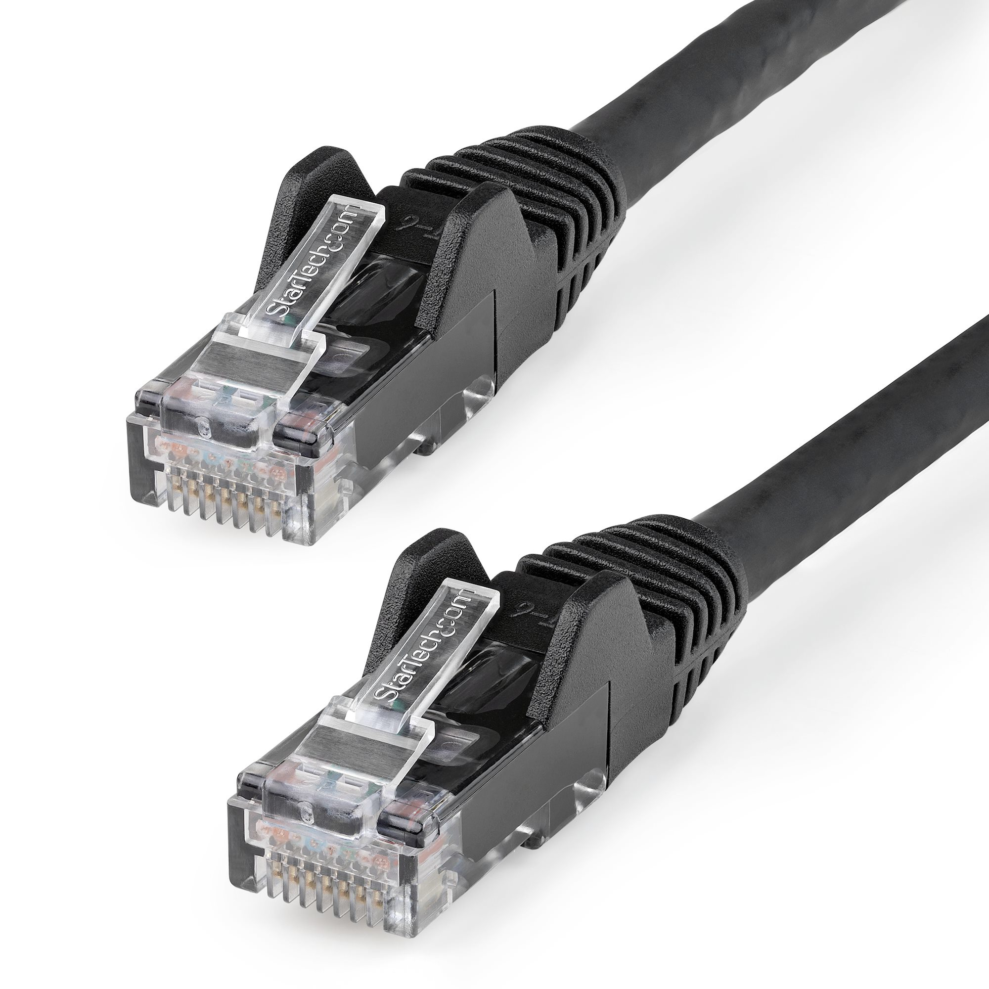 StarTech.com N6LPATCH1MBK netværkskabel Sort 1 m Cat6 U/UTP (UTP)