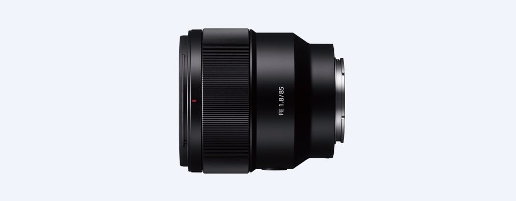 Sony FE 85mm F1.8 MILC/SLR Teleobjektiv Sort