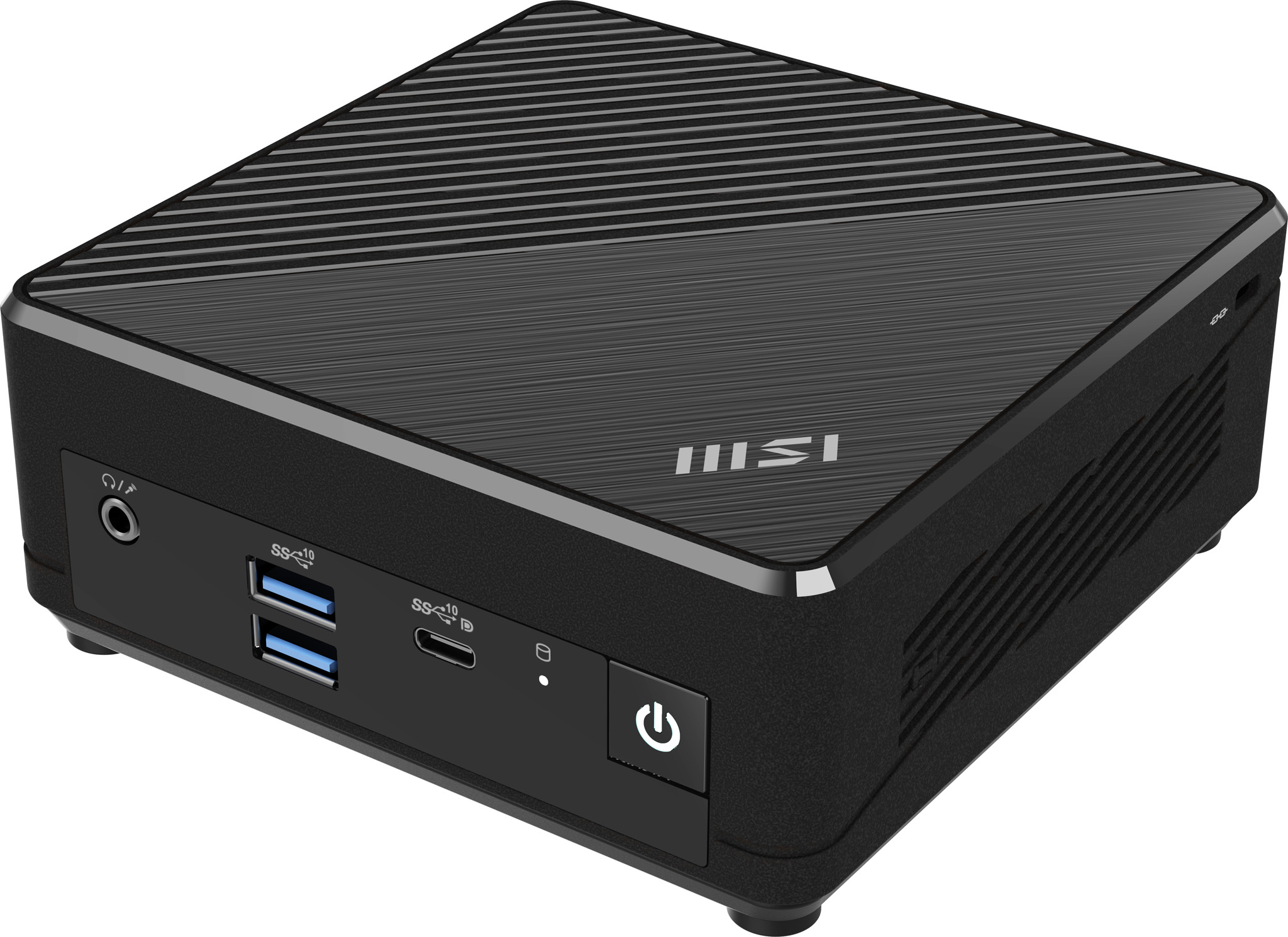MSI Cubi N ADL-001BEU 0,69L størrelse PC Sort N200