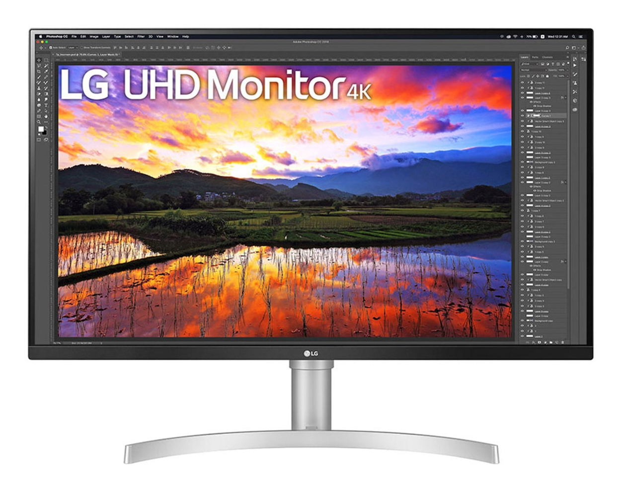 LG 32UN650K-W computerskærm 81,3 cm (32") 3840 x 2160 pixel 4K Ultra HD LED Hvid