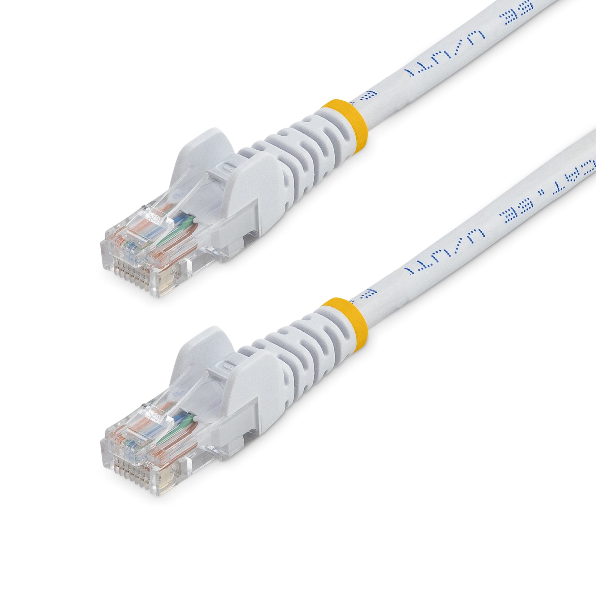 StarTech.com 45PAT50CMWH netværkskabel Hvid 0,5 m Cat5e U/UTP (UTP)