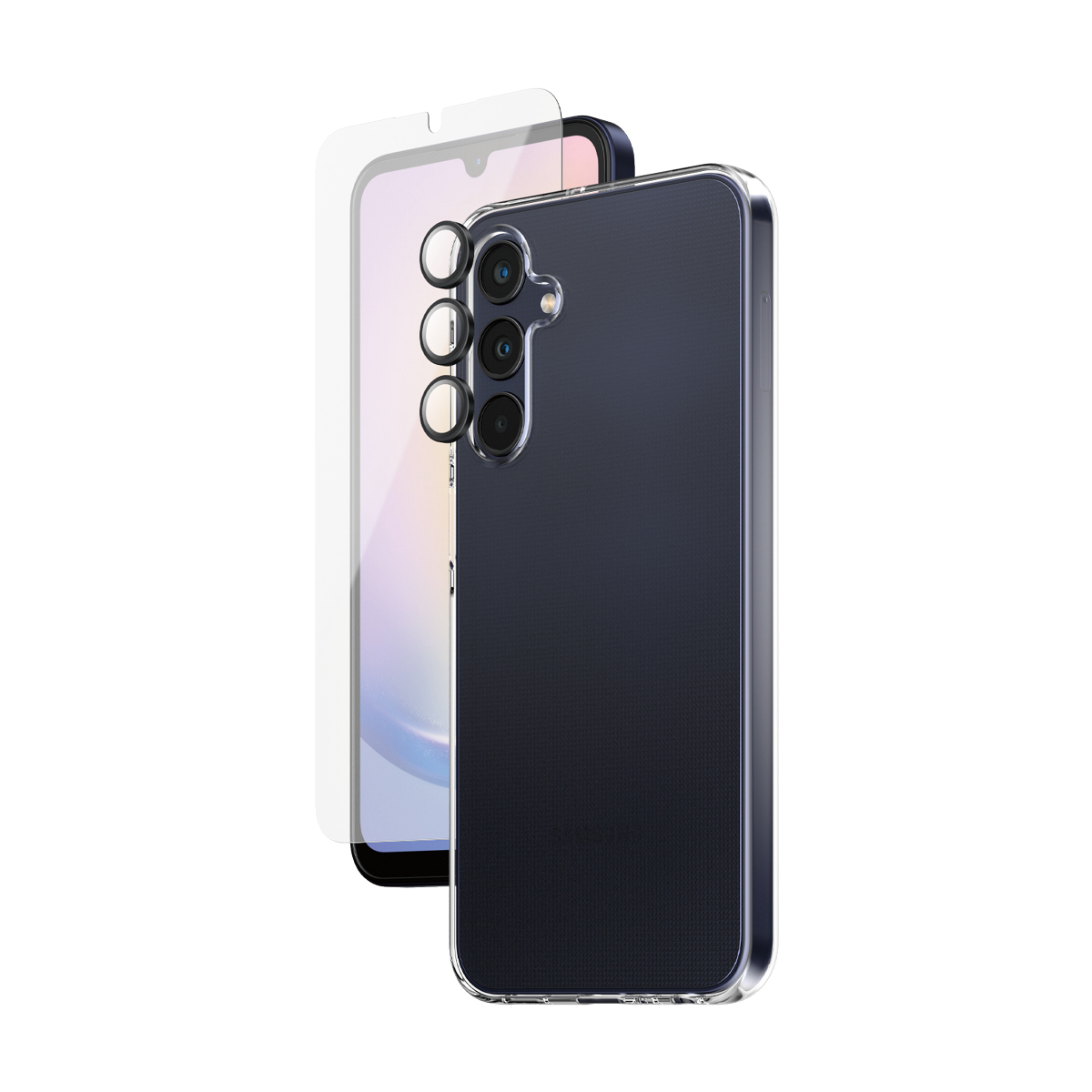 PanzerGlass SAFE. by ® 3-i-1 Beskyttelsespakke Samsung Galaxy A25 5G