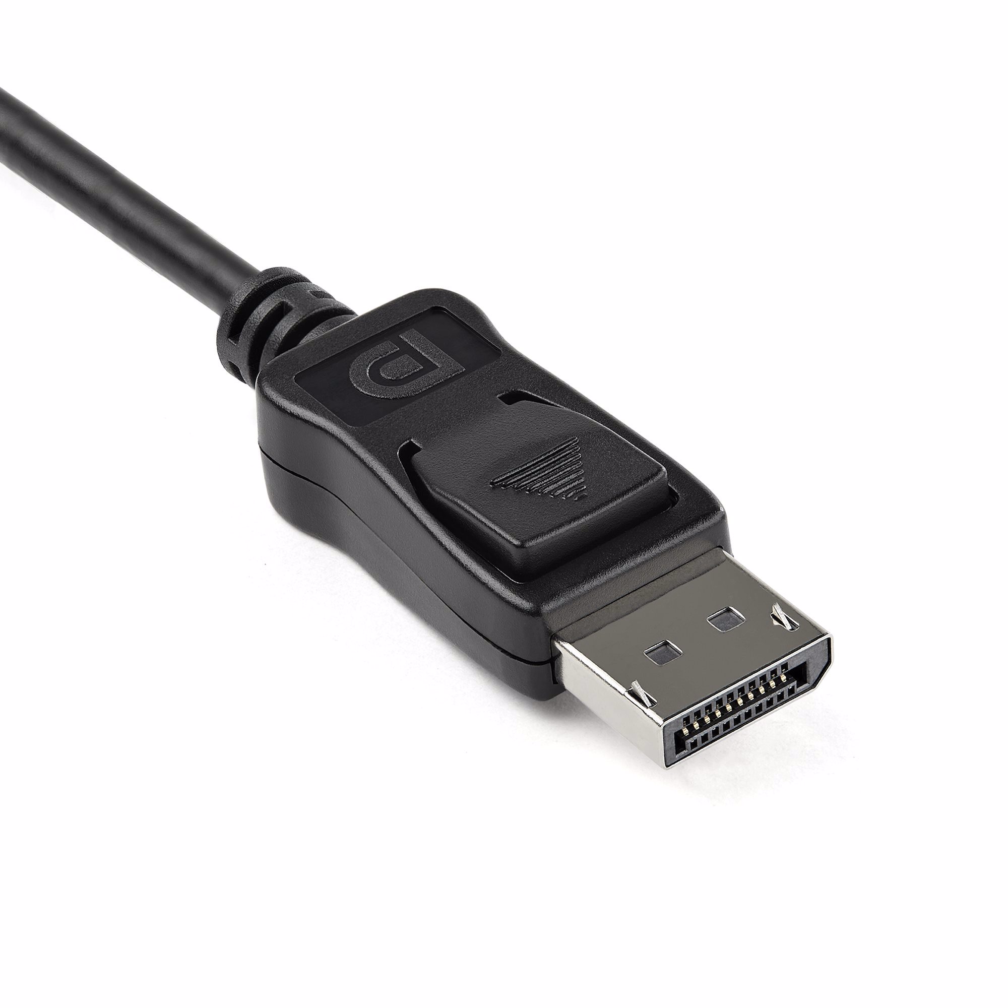 StarTech.com DP2VGA videokabel adapter 0,08 m DisplayPort VGA (D-Sub) Sort