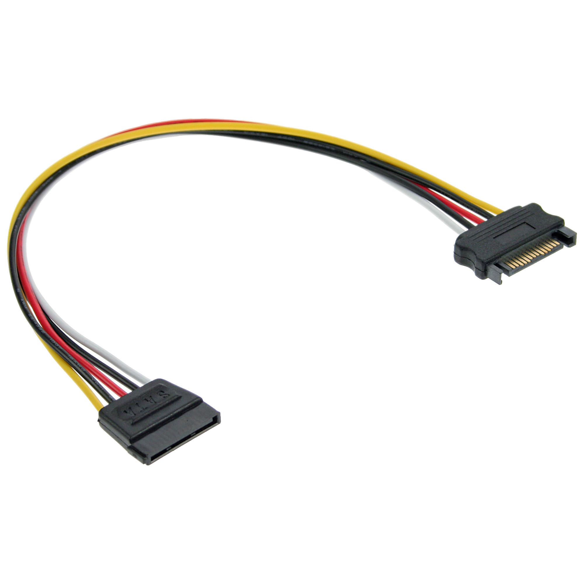 InLine 29651B SATA-kabel 0,5 m Flerfarvet