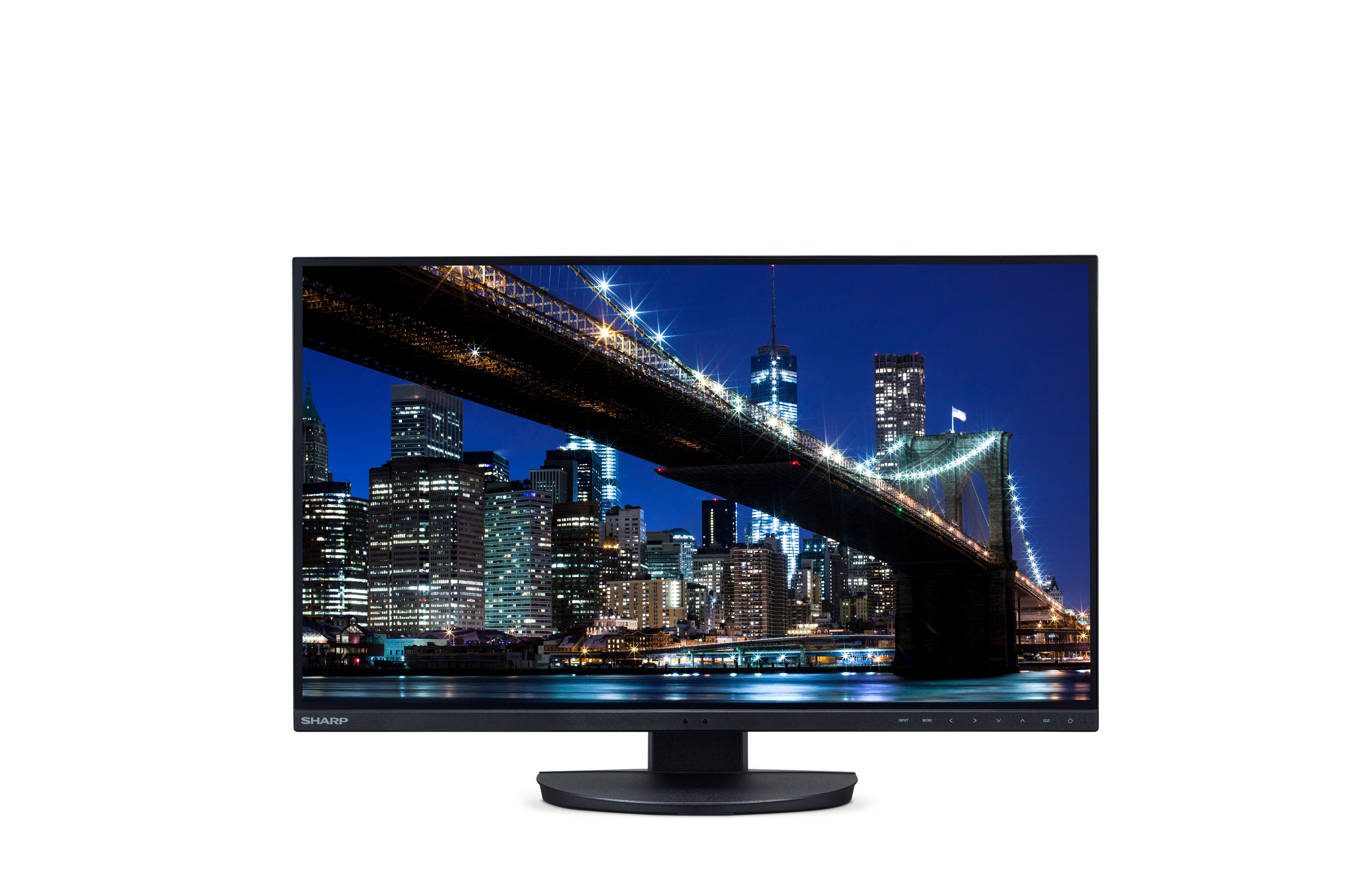 Sharp MultiSync EA272U computerskærm 68,6 cm (27") 3840 x 2160 pixel 4K Ultra HD LCD Sort