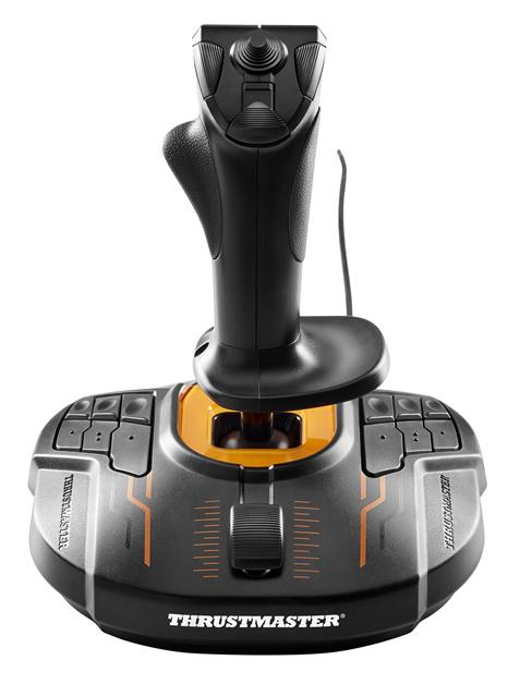 Thrustmaster T.16000M FCS Sort, Orange USB Flightstick Analog/digital PC