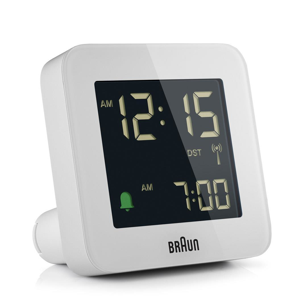 Braun BC09-DCF Digital alarmur Hvid