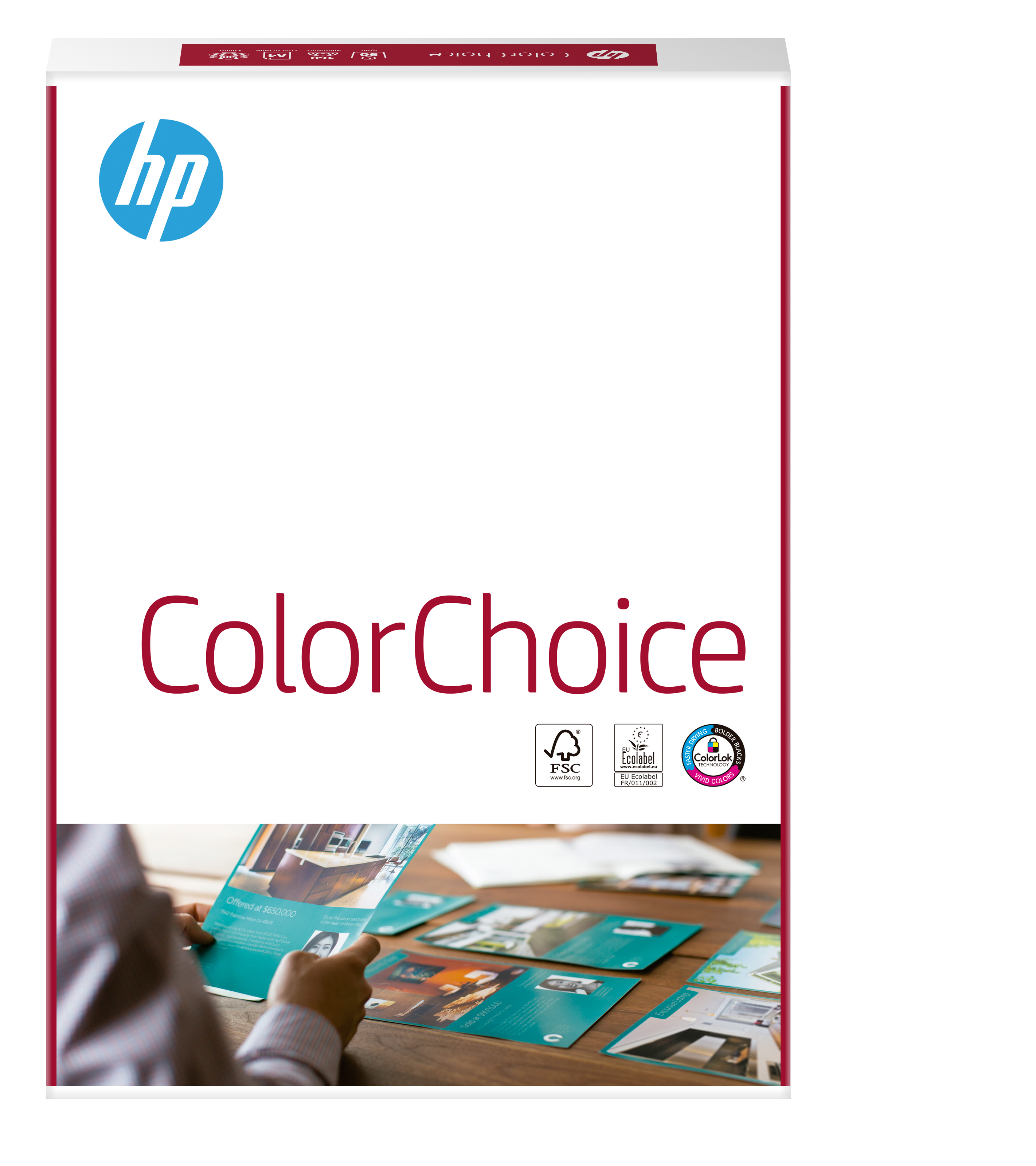 HP Color Choice 500/A4/210x297 printpapir A4 (210x297 mm) 500 ark Hvid