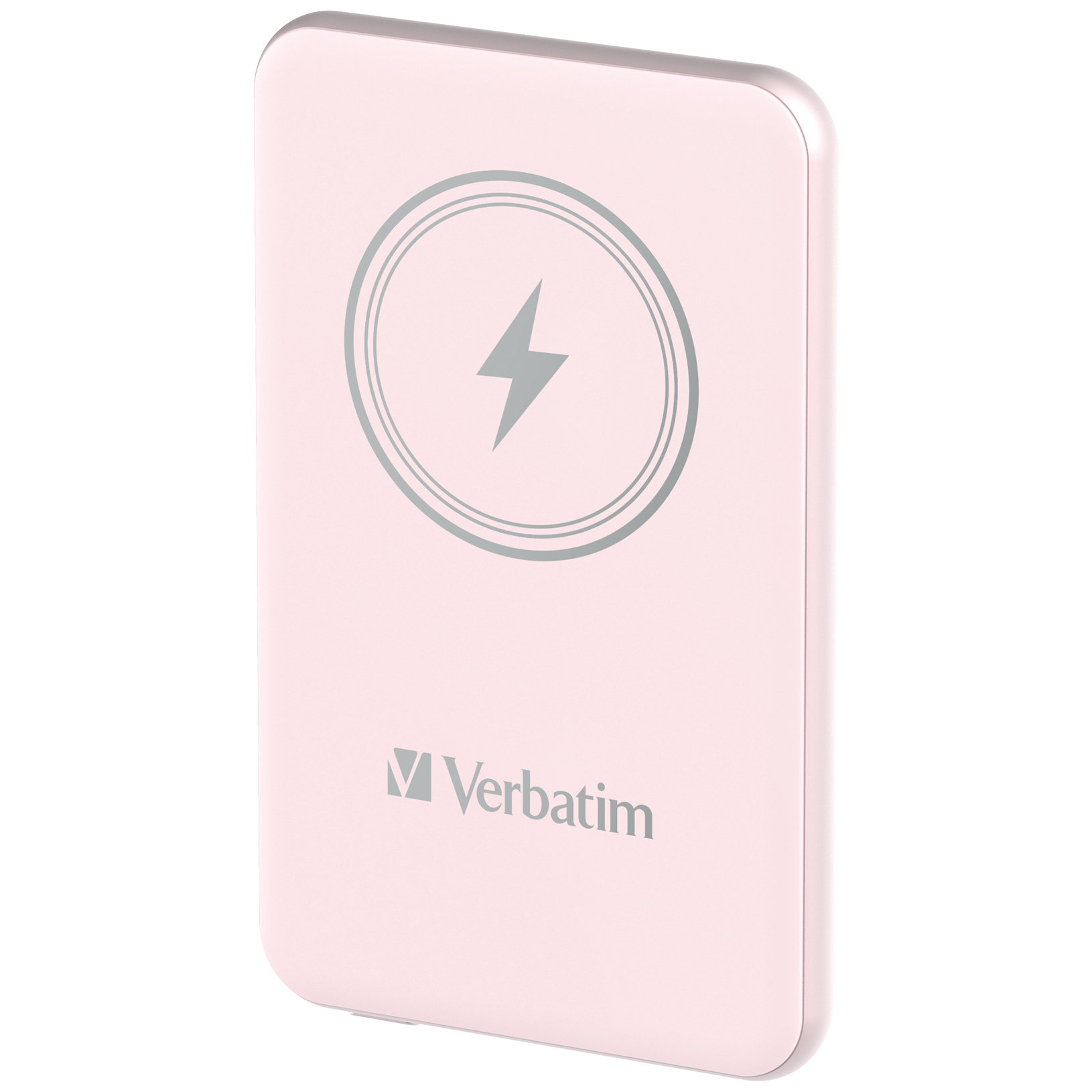 Verbatim Charge 'n' Go Lithium polymer (LiPo) 5000 mAh Trådløs opladning Lyserød