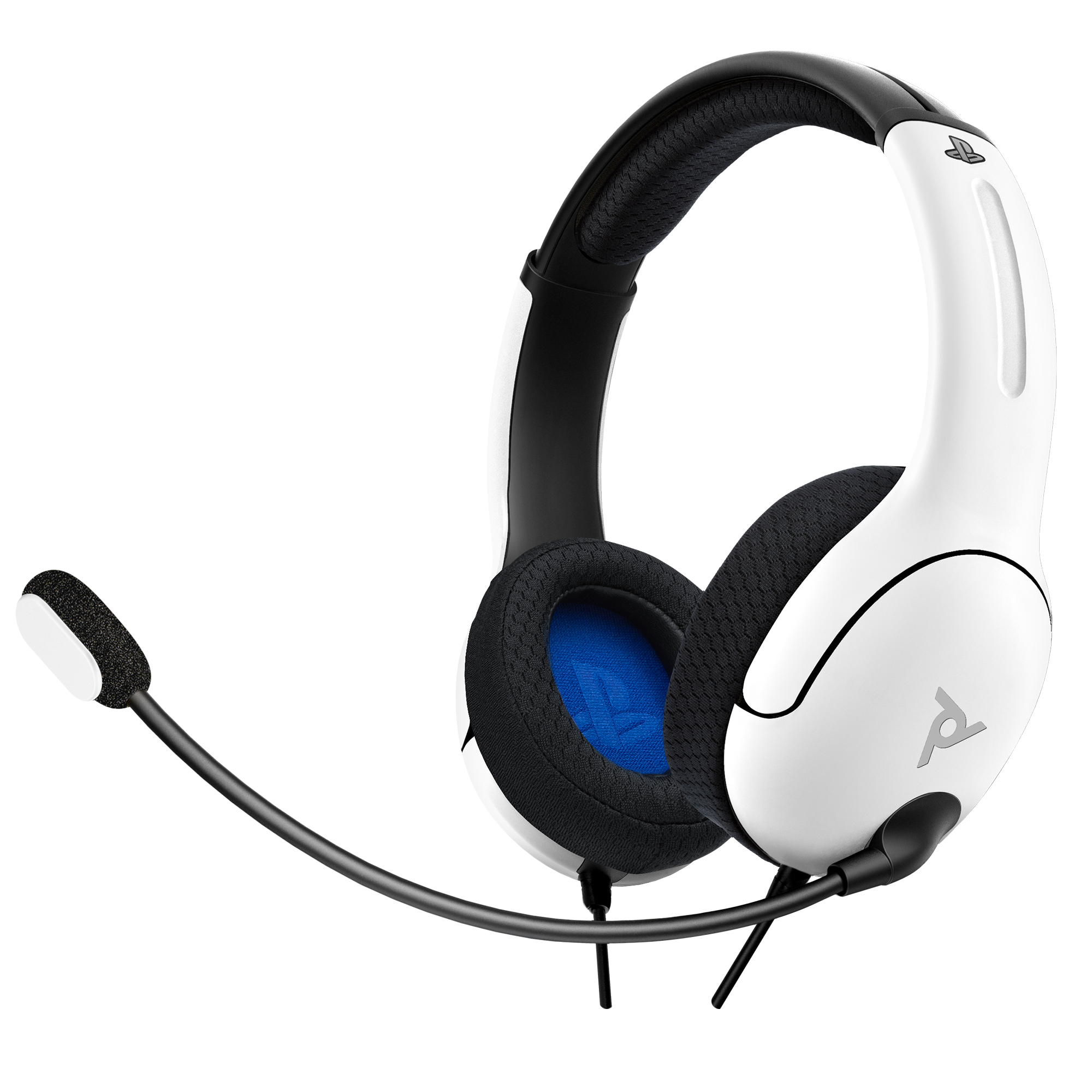 PDP LVL40 Headset Ledningsført Spil Hvid