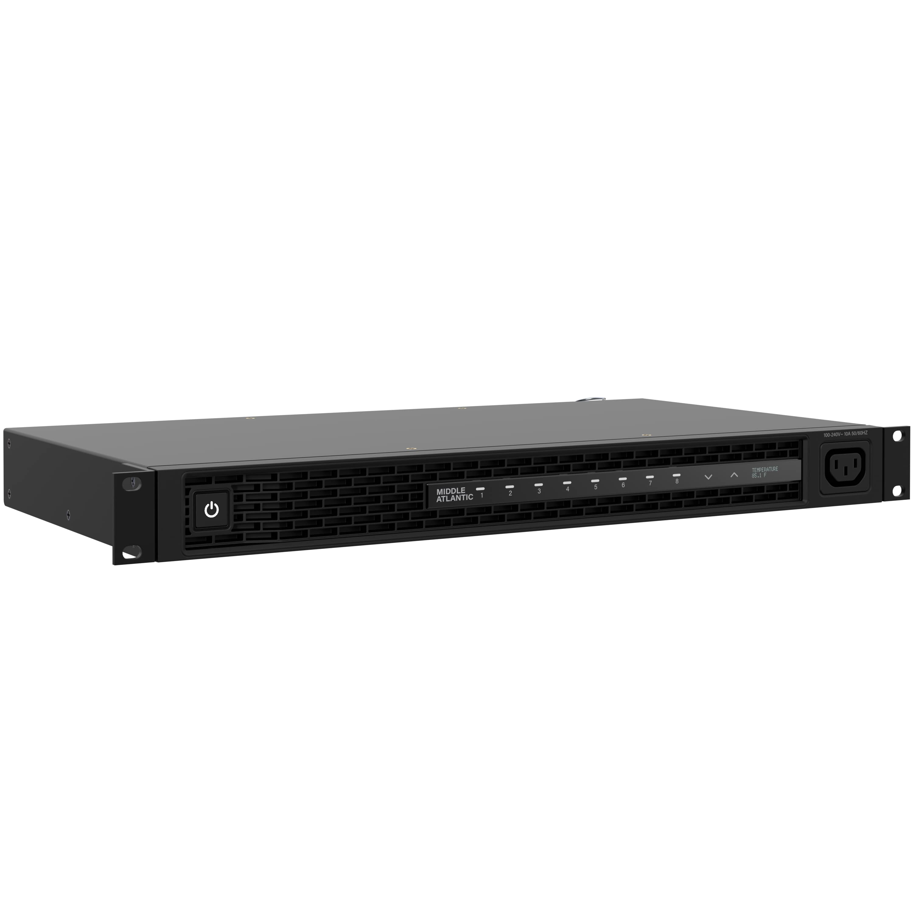 Middle Atlantic RLNK-P916R-IEC-NS strømforsyningsenhed (PDU) 9 AC stikkontakt(er) Sort
