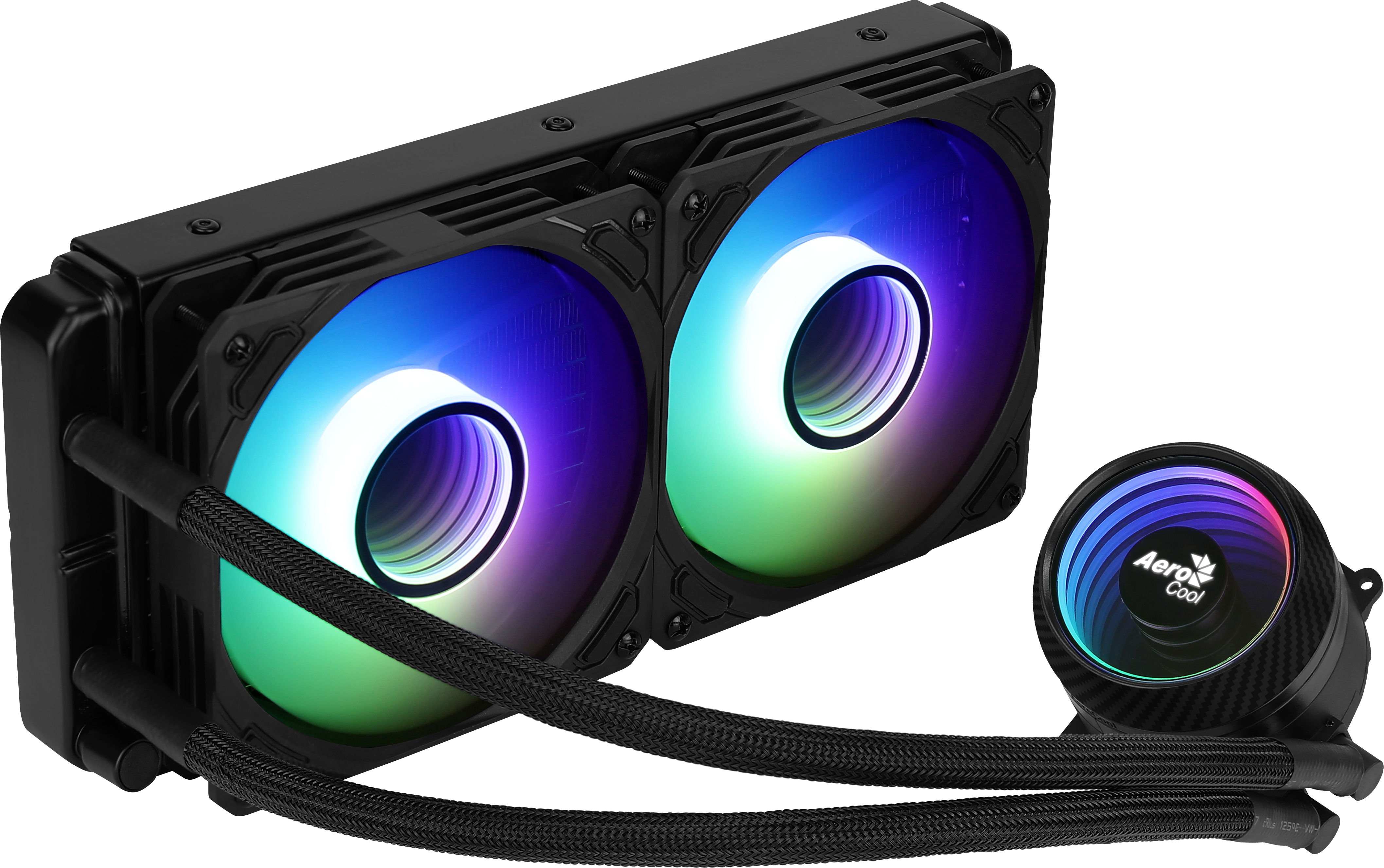Aerocool Mirage L240 Processor Alt-i-en væskekøler Sort
